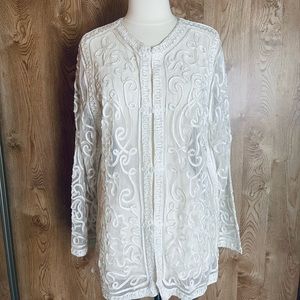 Sheer Tunic Top